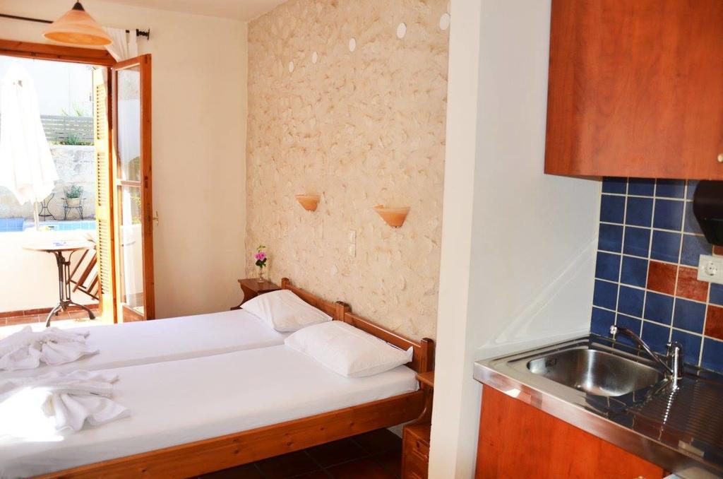 Potoula Apts Kato Daratso Esterno foto